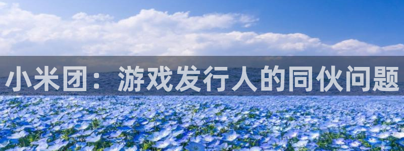 蓝狮在线开户待遇：小米团：游戏发行人的同伙问题