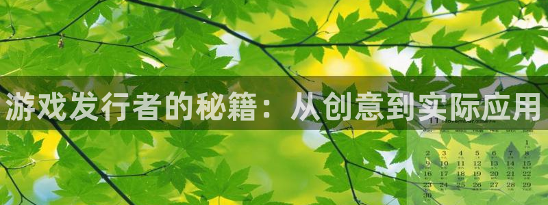 蓝狮logo：游戏发行者的秘籍：从创意到实际应用