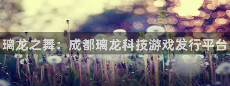 蓝狮子财经出版中心：璃龙之舞：成都璃龙科技游戏发行平台