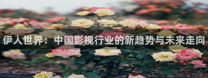 三米影视下载：伊人世界：中国影视行业的新趋势与未来走向